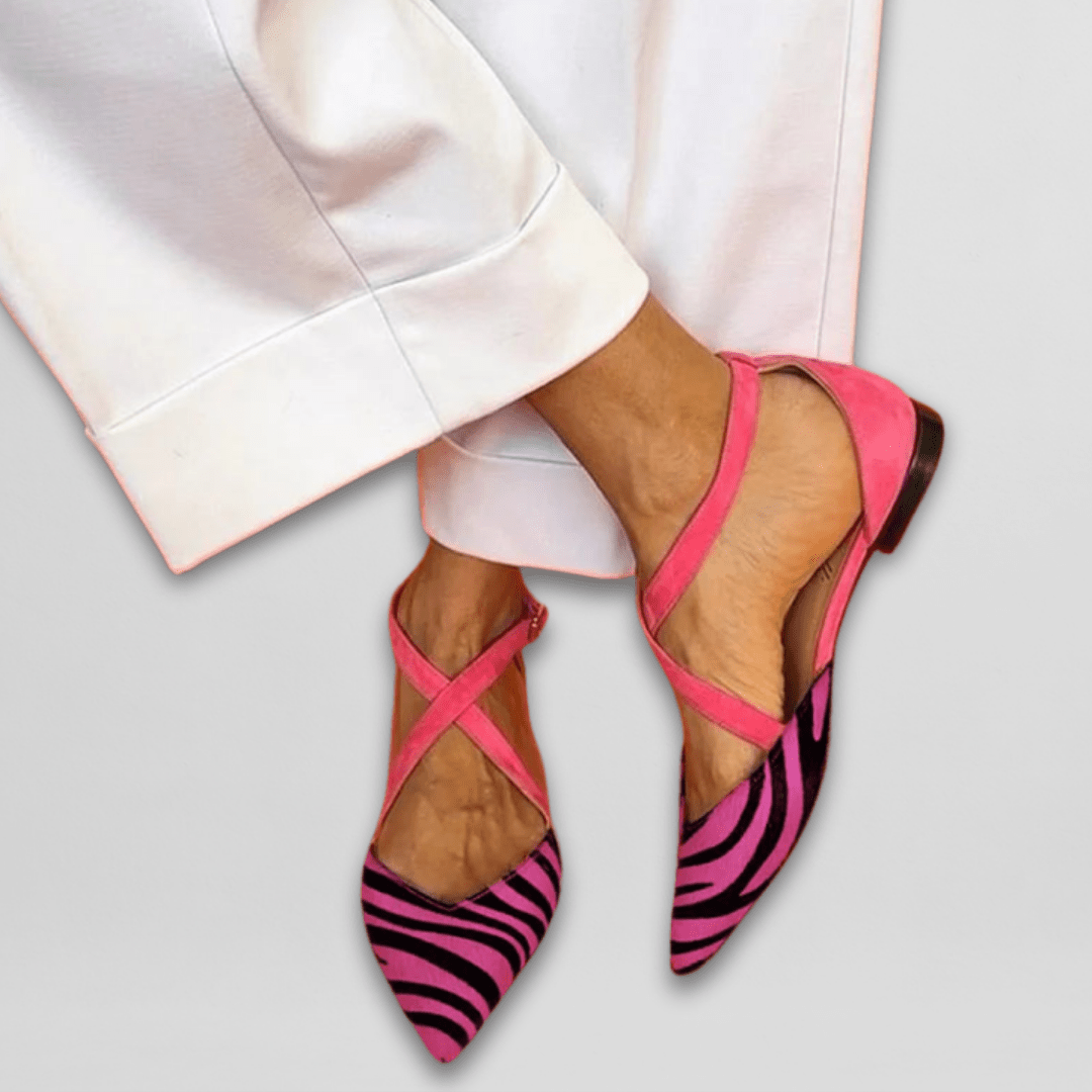 Elisa | Strappy Ballet Flats