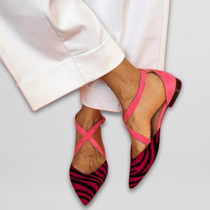 Elisa | Strappy Ballet Flats