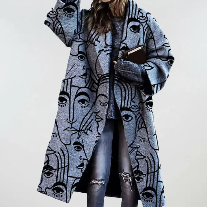 Amelia | Oversized Check Coat