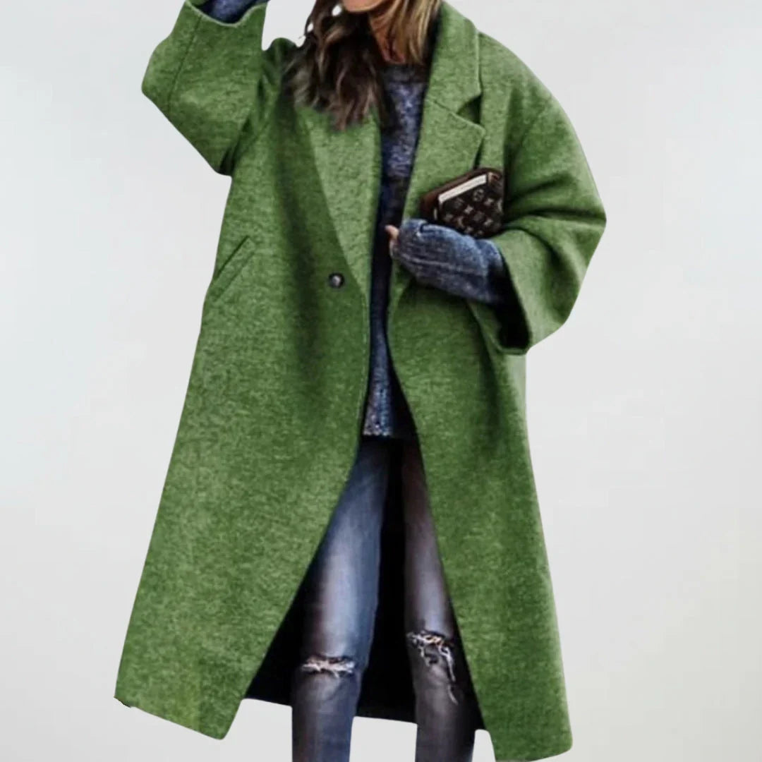 Amelia | Oversized Check Coat