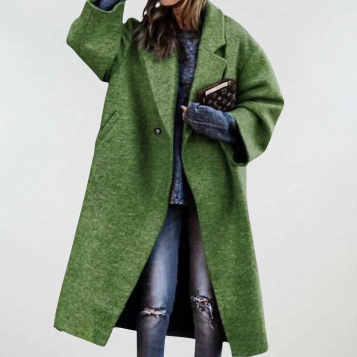 Amelia | Oversized Check Coat