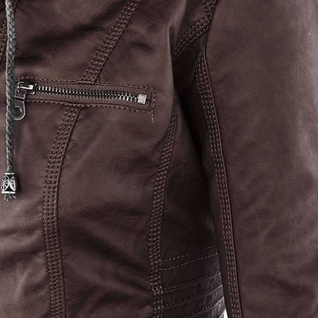 Karen™ | Robust and Elegant Leather Jacket